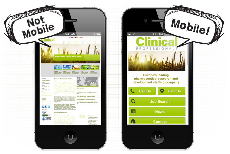 Web Design Mobile Website